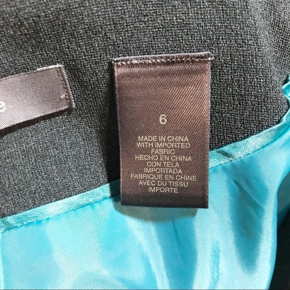 Liz Claiborne dark gray long sleeve blazer jacket - Picture 6 of 6